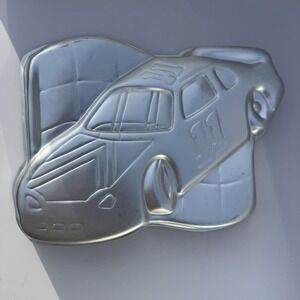 Wilton Race Car Cake Pan #2105-1350 1997 Birthday NASCAR Formula One Party